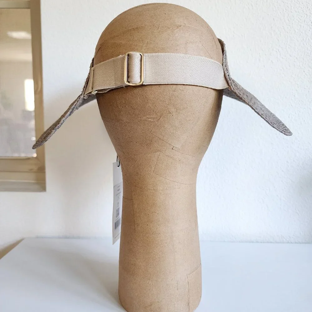 NWT - Helen Kaminski Maris Raffia Visor Hat - Eclipse👒 #11957 - Picture 12 of 12